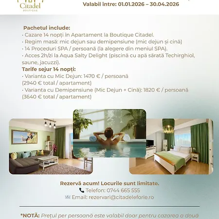 Aparthotel Boutique Citadel Eforie Nord