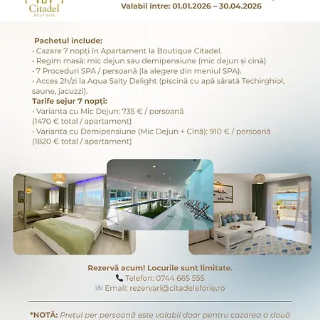 Boutique Citadel 5* Eforie Nord